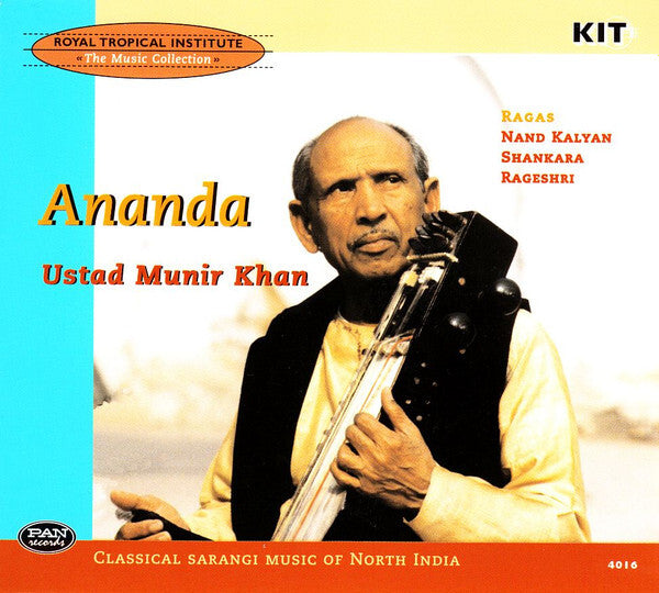 Ustad Munir Khan - Ananda - Ustad Munir Khan - CD