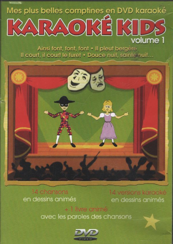 Karaoké kids vol 1 : Mes plus belles comptines en DVD - XXX - DVD