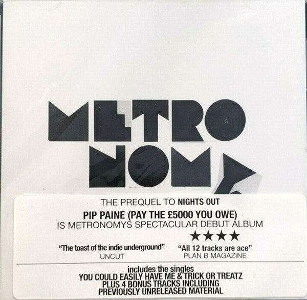 Metronomy - Pip paine - Metronomy - CD