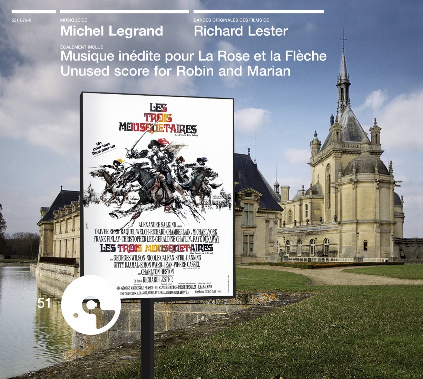 Michel Legrand - Les trois mousquetaires - Michel Legrand - CD