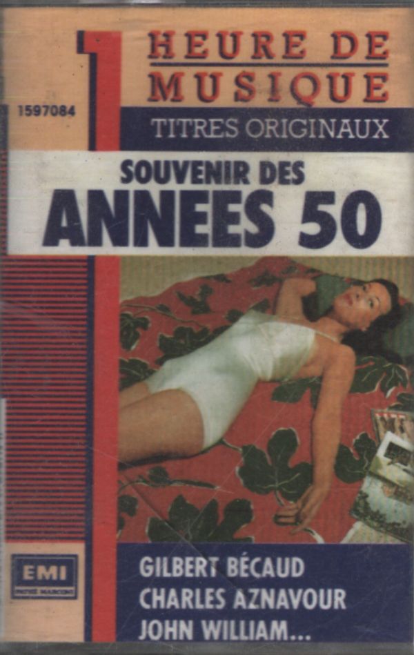 Souvenir des années 50 - Collectif - Cassette