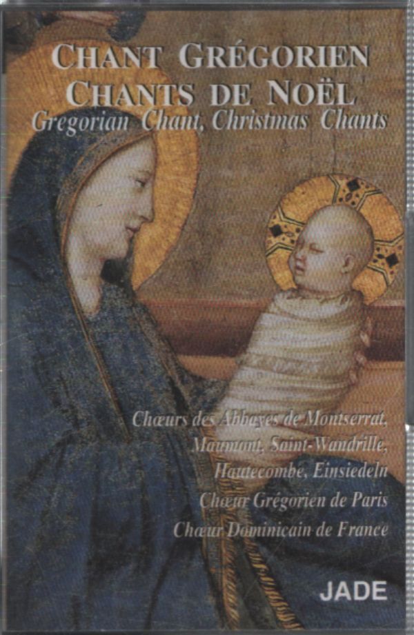 Chants grégoriens : Chants de Noël - Collectif - Cassette