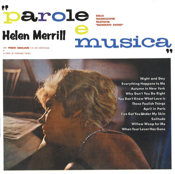 Helen Merrill - Parole e musica - Helen Merrill - CD