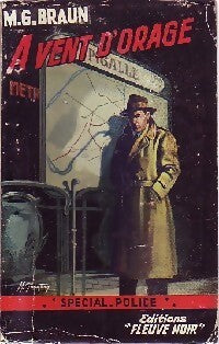 A vent d'orage - M.G. Braun - Livre