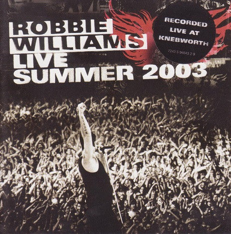 Robbie Williams - Live Summer 2003 - Robbie Williams - CD