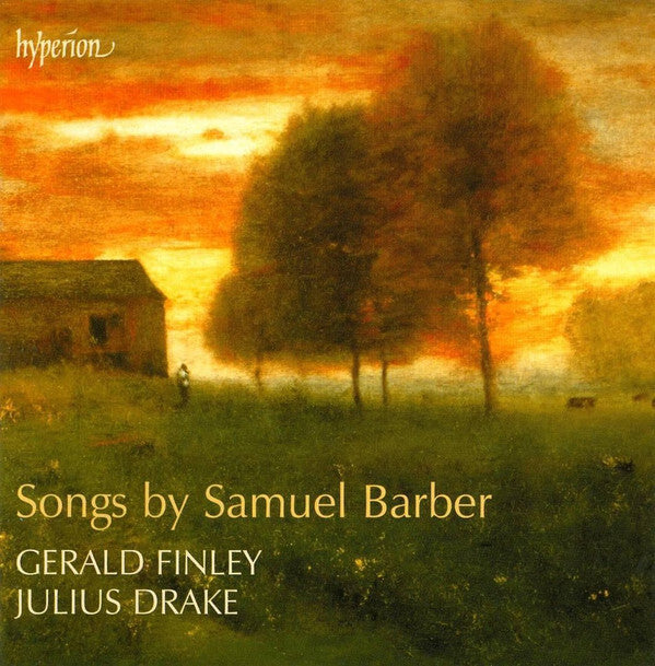 Gerald Finley, Julius Drake - Songs By Samuel Barber - Gerald Finley, Julius Drake - CD