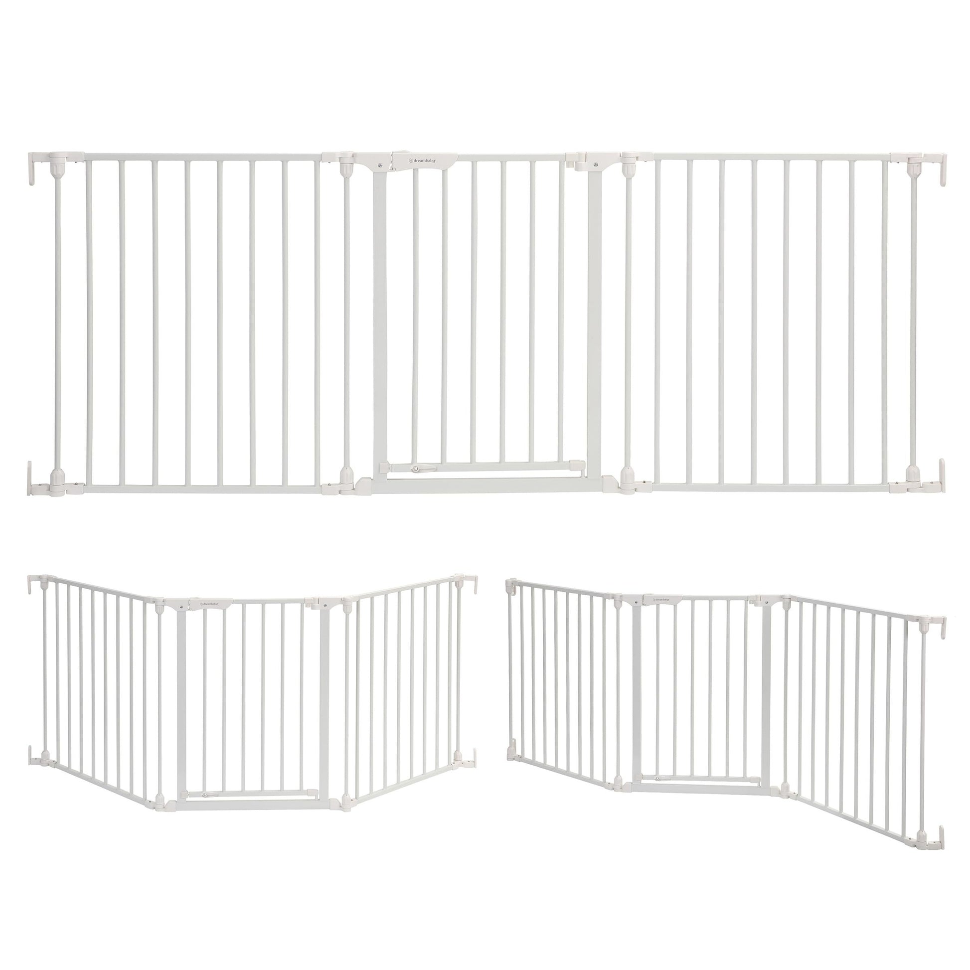 Barrière de sécurité enfant - Discovery 3 74,5 cm à 1,95 cm - Blanc -  - Divers