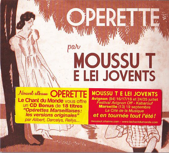 Moussu T e Lei Jovents - Opérette (2 CD) - Moussu T E Lei Jovents - CD