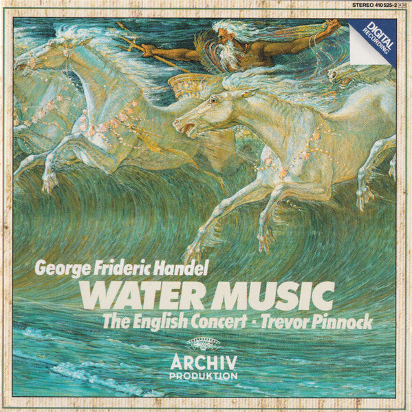 George Frideric Handel - Water music - George Frideric Handel, The English Concert · Trevor Pinnock - CD