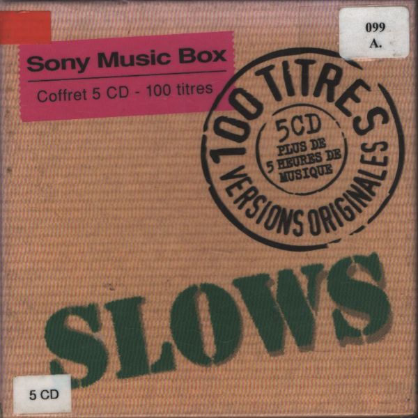 100 titres slows (Coffret 5 CD) - Collectif - CD