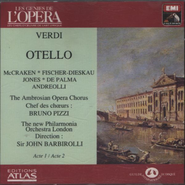 Ls Génies De L'Opéra N°12 : Verdi - Othello - Verdi - CD