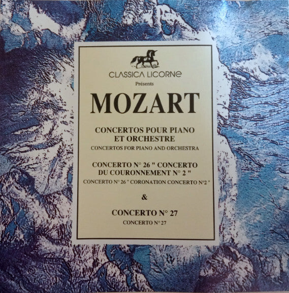 Wolfgang Amadeus Mozart - Concertos pour piano et orchestre - Wolfgang Amadeus Mozart - CD