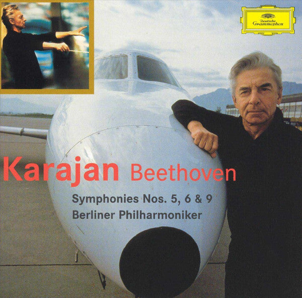 Karajan - Beethoven - Symphonies nos. 5, 6 & 9 - Beethoven, Berliner Philharmoniker, Karajan - CD