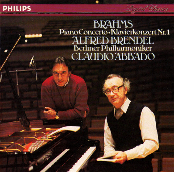 Brahms - Piano concerto klavierkonzert nr. 1 - Brahms, Berliner Philharmoniker, Claudio Abbado, Alfred Brendel - CD