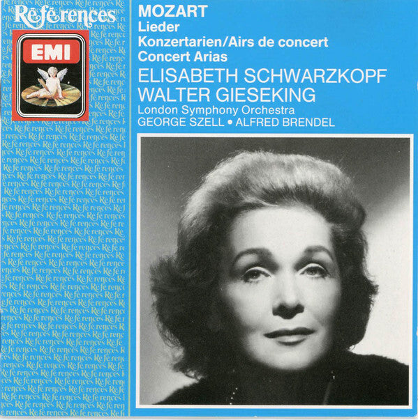 Mozart - Lieder, airs de concert - Mozart, London Symphony Orchestra, Elisabeth Schwarzkopf, Walter Gieseking, George Szell Alfred Brendel - CD