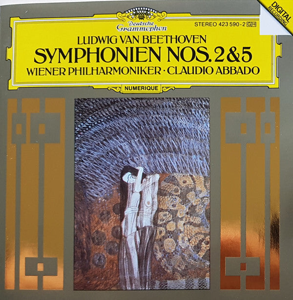 Claudio Abbado, Ludwig Van Beethoven - Symphonien nos. 2 & 5 - Ludwig van Beethoven, Wiener Philharmoniker, Claudio Abbado - CD
