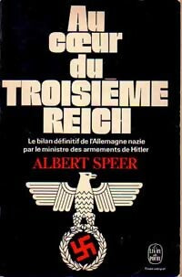 Livrenpoche : Au coeur du troisième Reich - Albert Speer - Livre