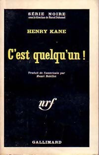 Livrenpoche : C'est quelqu'un ! - Henry Kane - Livre