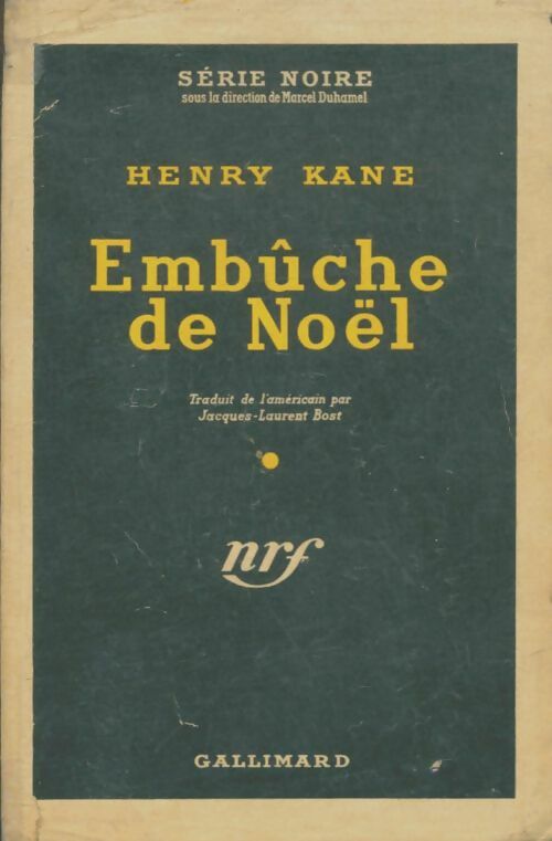 Livrenpoche : Embûche de Noël - Henry Kane - Livre