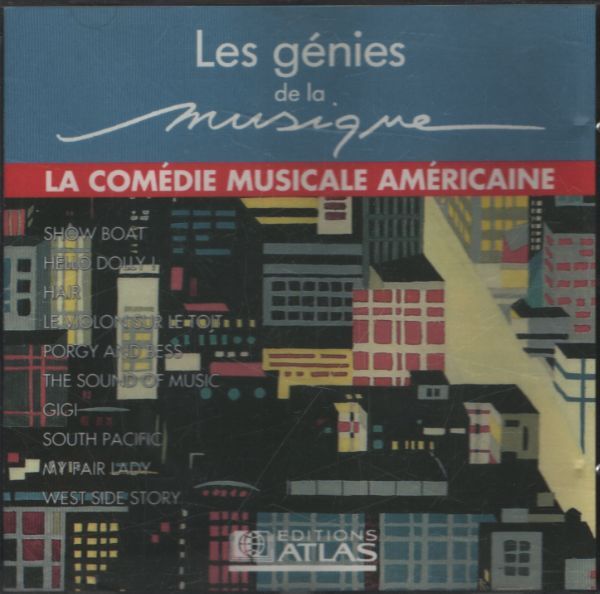 Les génies de la musique n°79 : La comédie musicale américaine - Collectif - CD