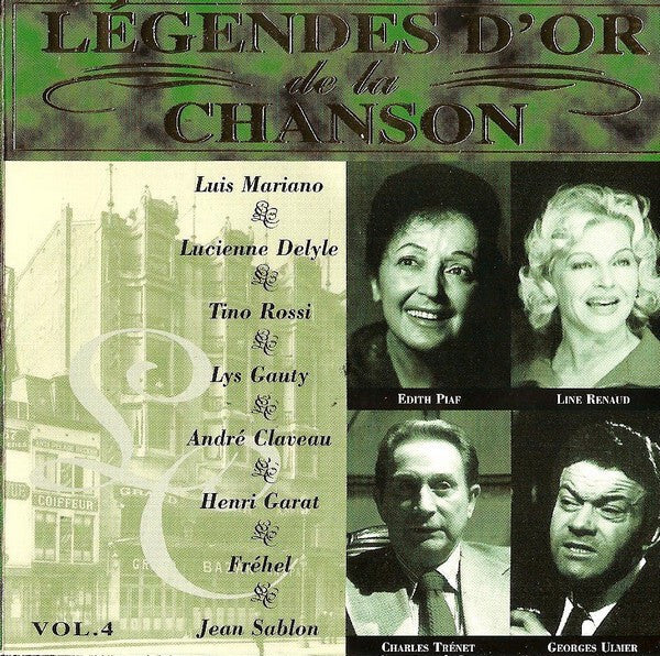 Légendes d'or de la chanson vol. 4 - Collectif - CD