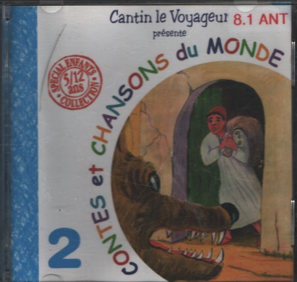 Contes et chansons du monde 5-12 ans vol. 2 - Collectif - CD