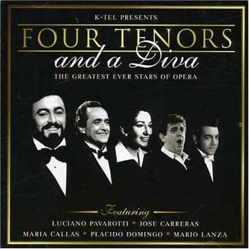 Luciano Pavarotti - Four tenors and a diva - Luciano Pavarotti, Maria Callas, Placido Domingo, José Carreras, Mario Lanza - CD