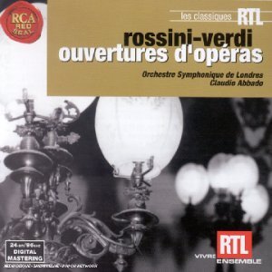 Rossini, Verdi, Abbado - Ouvertures d'opéras - Verdi, rossini, Abbado, Claudio - CD