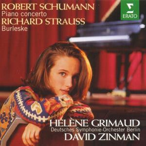 Robert Schumann, Richard Strauss, Hélène Grimaud, David Zinman, Deutsches Symphonie - Orchester berlin - Piano concerto, burleske - Robert Schumann, Richard Strauss, Hélène Grimaud, David Zinman, Deutsches Symphonie-Orchester Berlin - CD