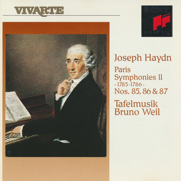 Joseph Haydn, Tafelmusik, Bruno Weil - Paris symphonies II : Nos. 85, 86 & 87 - 1785 - 1786 - - Joseph Haydn, Tafelmusik, Bruno Weil - CD