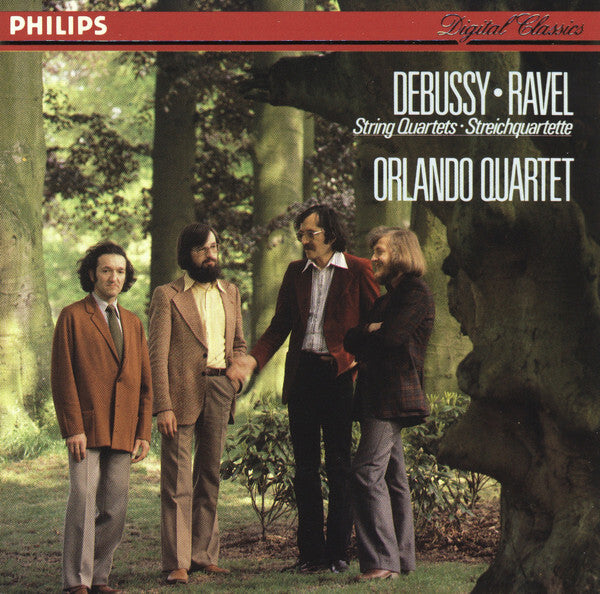 Debussy Ravel, Orlando Quartet- String quartets streichquartette - Debussy Ravel, Orlando Quartet - CD