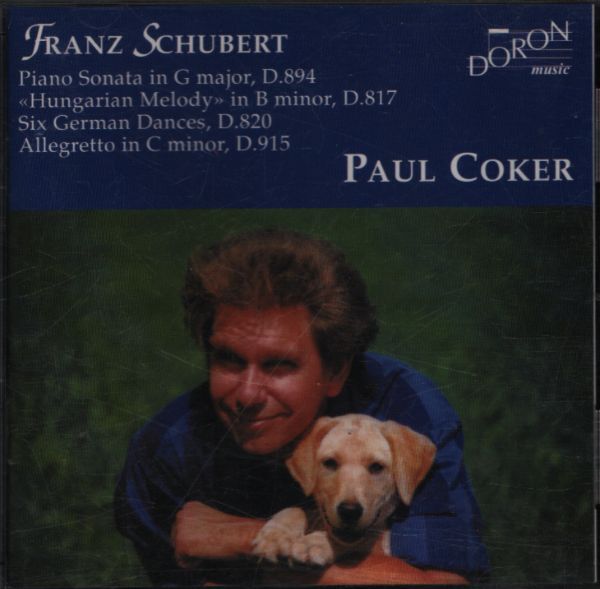 Franz Schubert, Paul Coker - Piano sonata in G major D 894 - Franz Schubert, Paul Coker - CD