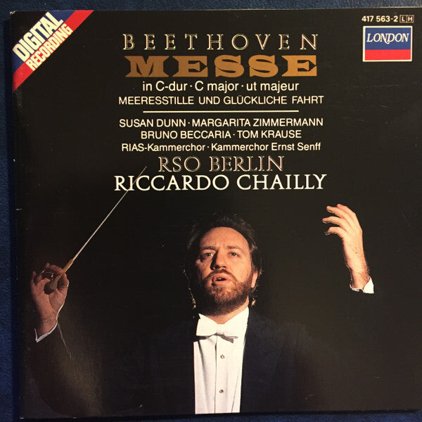Riccardo Chailly, Beethoven - Ut majeur meeresstille und glückliche fahrt - Beethoven, Riccardo Chailly - CD