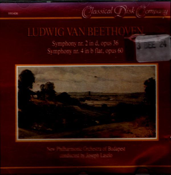 Beethoven - Symphony n°2 & 4 - Beethoven, Joseph Laszlo - CD