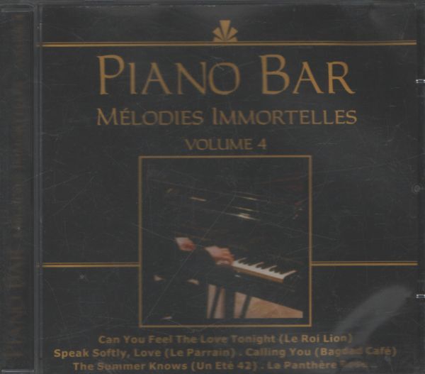 Piano bar. Mélodies immortelles vol 4 - Collectif - CD