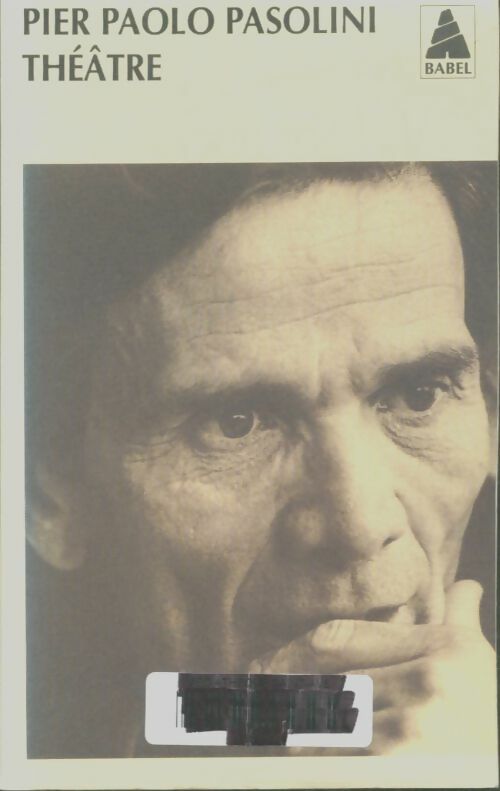 Livrenpoche : Théâtre - Pier Paolo Pasolini - Livre