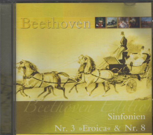 Beethoven - Sinfonien nr. 3 Eroica & Nr. 8 - Beethoven - CD