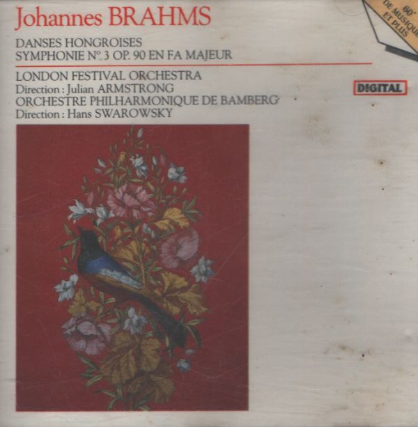 Joahennes Brahms - Danses hongroises - Brahms - CD