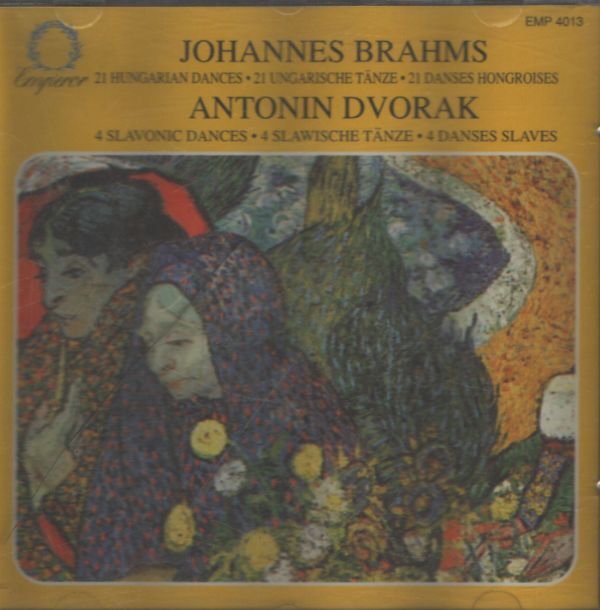 Johannes Brahms - 21 danses hongroises, 4 danses slaves - Dvorak, Johannes Brahms - CD