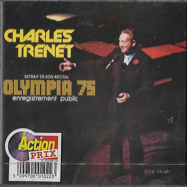Charles Trenet - Olympia 75 - Charles Trénet - CD
