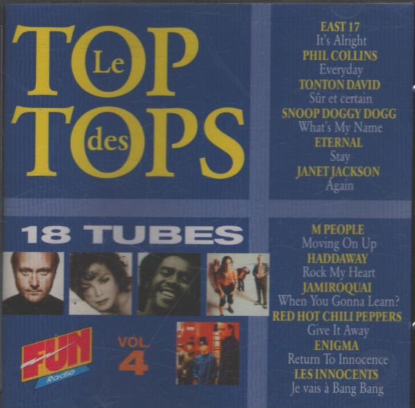 Le top des Tops vol 4 - Compilation - CD