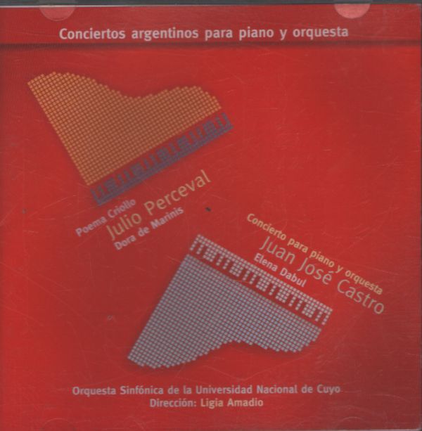 Conciertos argentinos para piano y orquestra - Julio Perceval - CD
