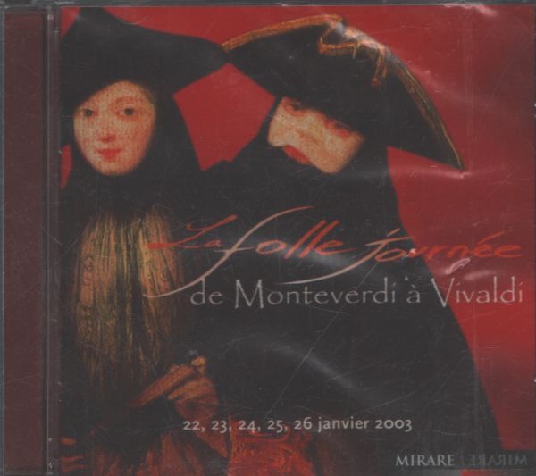 La folle journée de Monteverdi à Vivaldi - Collectif - CD