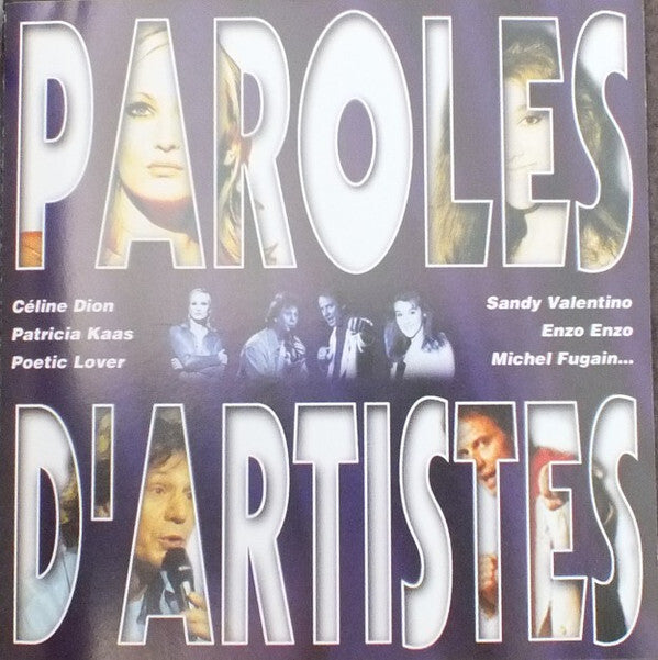 Paroles d'artistes - Collectif - CD