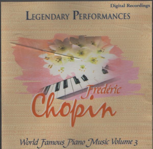 World famous piano music vol 3 : Frédéric Chopin - Chopin - CD
