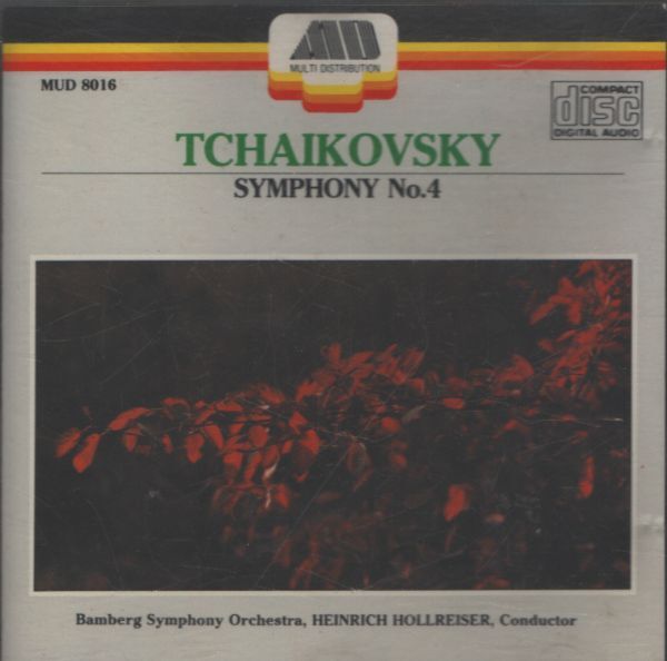 Tchaïkovsky - Symphony n°4 - Tchaikovsky - CD