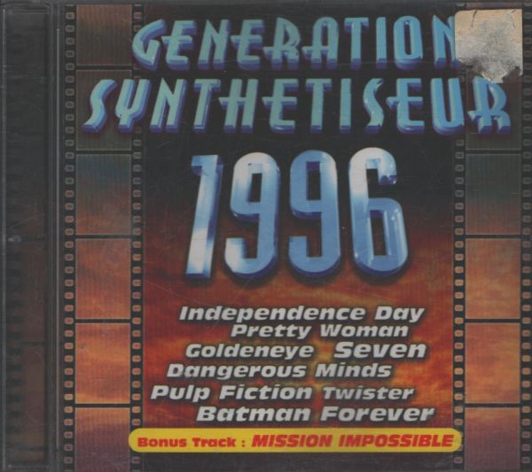 Génération synthétiseur 1996 - Collectif - CD