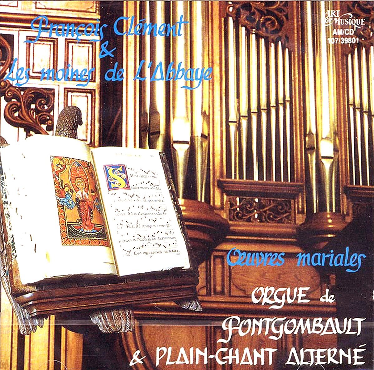 Orgue Et Plain - Chant alterné - François Clément - CD