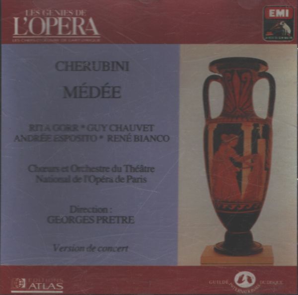 Les génies de l'opéra I 19 : Cherubini - Médée - Cherubini - CD