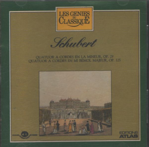 Les génies du classique II 13 : Schubert - Quatuor OP 29 / Quatuor OP 125 - Schubert - CD